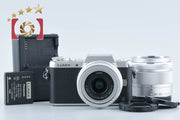 【中古】Panasonic パナソニック LUMIX DMC-GF7 ダブルズームレンズキット シルバー