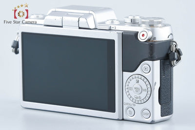 【中古】Panasonic パナソニック LUMIX DMC-GF7 ダブルズームレンズキット シルバー