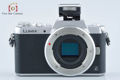 【中古】Panasonic パナソニック LUMIX DMC-GF7 ダブルズームレンズキット シルバー
