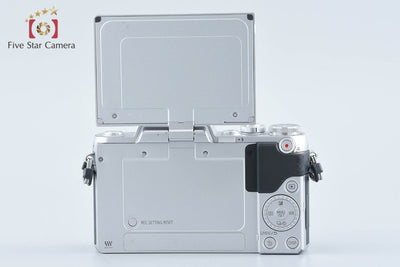 【中古】Panasonic パナソニック LUMIX DMC-GF7 ダブルズームレンズキット シルバー