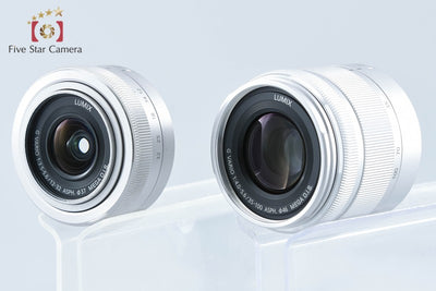 【中古】Panasonic パナソニック LUMIX DMC-GF7 ダブルズームレンズキット シルバー