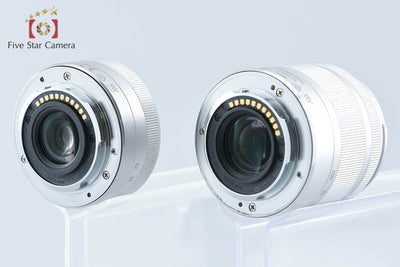 【中古】Panasonic パナソニック LUMIX DMC-GF7 ダブルズームレンズキット シルバー