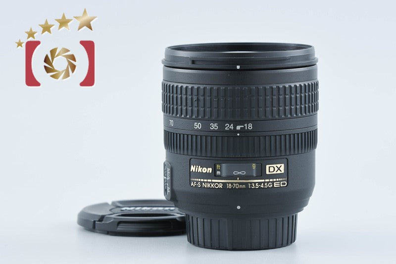【中古】Nikon ニコン AF-S DX NIKKOR 18-70mm f/3.5-4.5 G ED