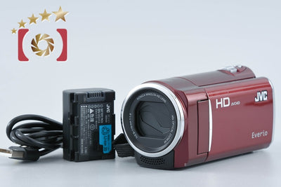 【中古】JVC ケンウッド Everio GZ-HM460 ルージュレッド デジタルビデオカメラ