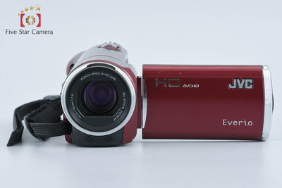 【中古】JVC ケンウッド Everio GZ-HM460 ルージュレッド デジタルビデオカメラ