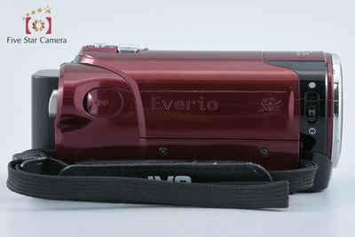【中古】JVC ケンウッド Everio GZ-HM460 ルージュレッド デジタルビデオカメラ