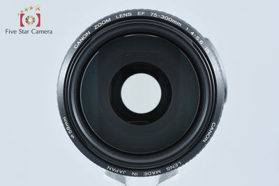 【中古】Canon キヤノン EF 75-300mm f/4-5.6 IS USM