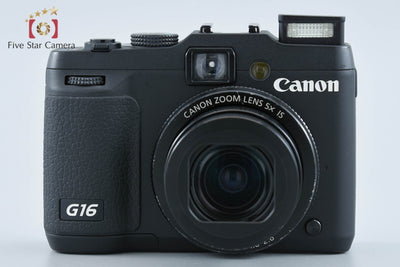 【中古】Canon キヤノン PowerShot G16 コンパクトデジタルカメラ 元箱付き