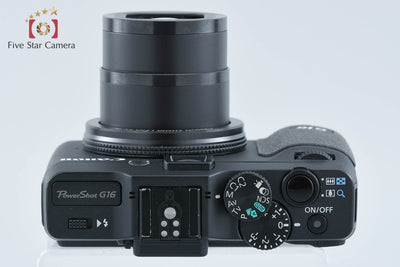 【中古】Canon キヤノン PowerShot G16 コンパクトデジタルカメラ 元箱付き