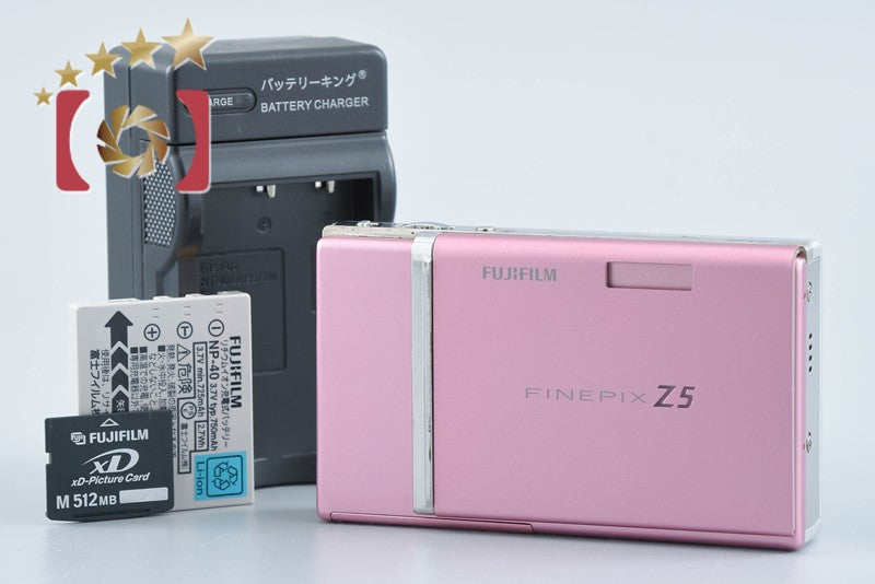 【中古】FUJIFILM 富士フイルム FinePix Z5fd ベビーピンク コンパクトデジタルカメラ