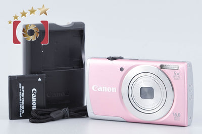 【中古】Canon キヤノン PowerShot A2600 ピンク コンパクトデジタルカメラ