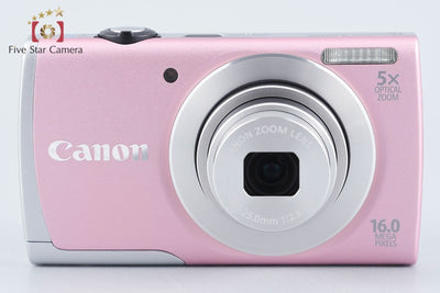 【中古】Canon キヤノン PowerShot A2600 ピンク コンパクトデジタルカメラ