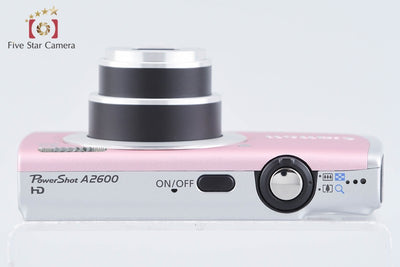 【中古】Canon キヤノン PowerShot A2600 ピンク コンパクトデジタルカメラ