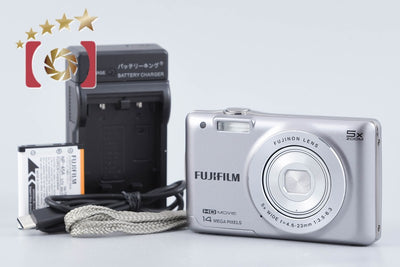 【中古】FUJIFILM 富士フイルム FinePix JX600 シルバー コンパクトデジタルカメラ