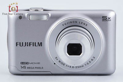 【中古】FUJIFILM 富士フイルム FinePix JX600 シルバー コンパクトデジタルカメラ