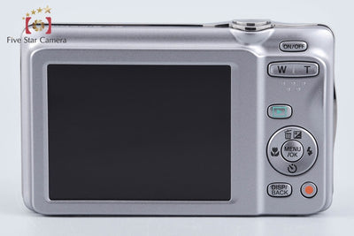 【中古】FUJIFILM 富士フイルム FinePix JX600 シルバー コンパクトデジタルカメラ
