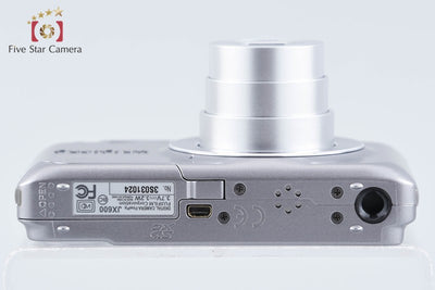 【中古】FUJIFILM 富士フイルム FinePix JX600 シルバー コンパクトデジタルカメラ