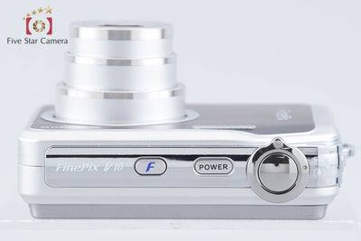 【中古】FUJIFILM 富士フイルム FinePix V10 ガンメタリック コンパクトデジタルカメラ