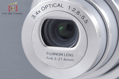【中古】FUJIFILM 富士フイルム FinePix V10 ガンメタリック コンパクトデジタルカメラ