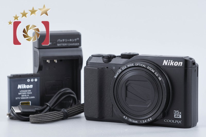 【中古】Nikon ニコン COOLPIX A900 ブラック コンパクトデジタルカメラ
