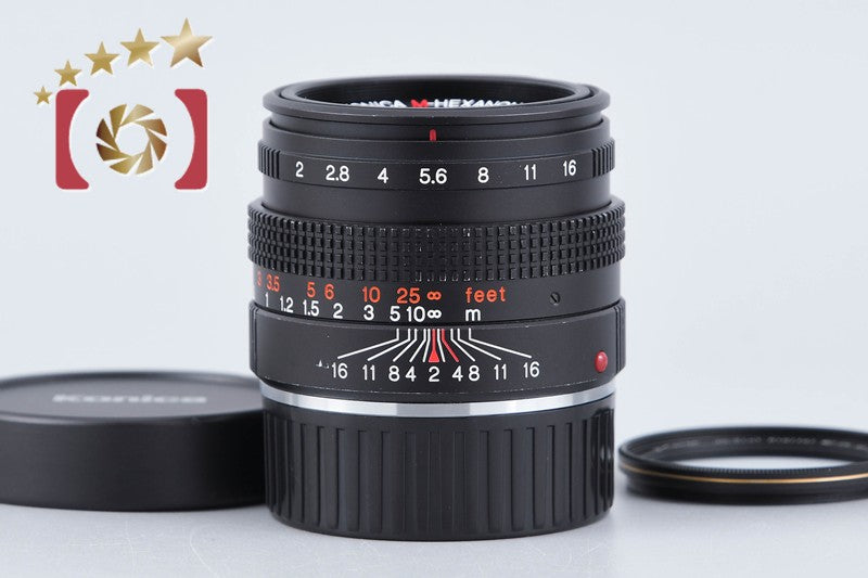 【中古】Konica コニカ M-HEXANON 50mm f/2 ライカMマウント