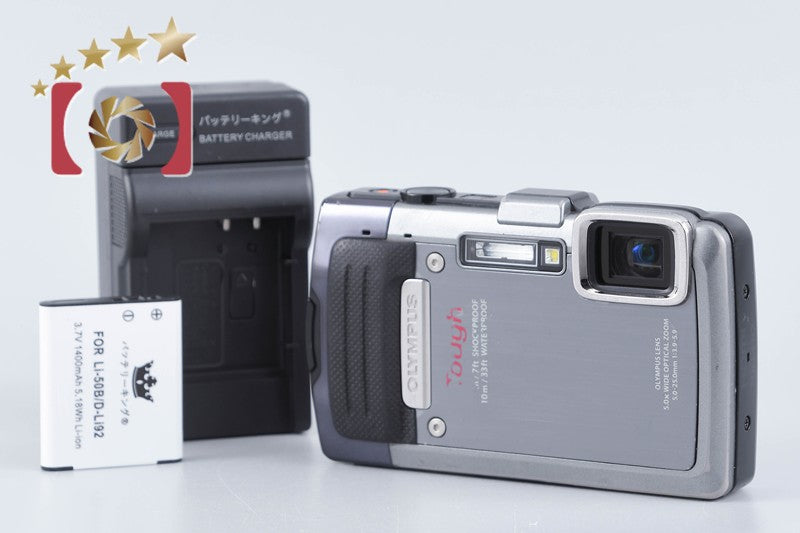 【中古】OLYMPUS オリンパス STYLUS TG-835 Tough シルバー 防水デジタルカメラ