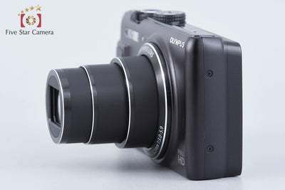 【中古】OLYMPUS オリンパス STYLUS SH-21 ブラック コンパクトデジタルカメラ 元箱付き