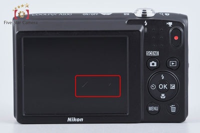 【中古】Nikon ニコン COOLPIX A100 レッド コンパクトデジタルカメラ