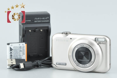 【中古】FUJIFILM 富士フイルム FinePix JX400 シャンパンゴールド コンパクトデジタルカメラ