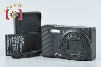 【中古】RICOH リコー CX2 ブラック コンパクトデジタルカメラ シャッター回数僅少
