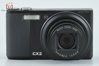 【中古】RICOH リコー CX2 ブラック コンパクトデジタルカメラ シャッター回数僅少
