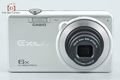 【中古】CASIO カシオ EXILIM EX-ZS28 シルバー コンパクトデジタルカメラ