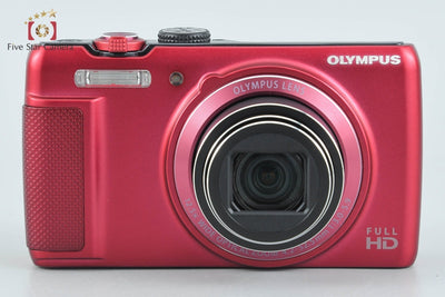 【中古】OLYMPUS オリンパス STYLUS SH-21 レッド コンパクトデジタルカメラ