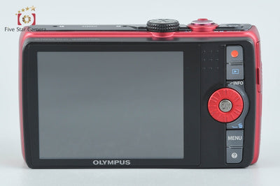 【中古】OLYMPUS オリンパス STYLUS SH-21 レッド コンパクトデジタルカメラ
