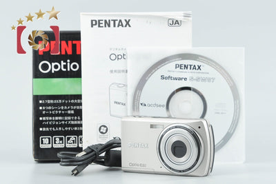 【中古】PENTAX ペンタックス Optio E80 コンパクトデジタルカメラ 元箱付き