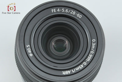 【中古】SONY ソニー FE 28-60mm f/4-5.6 SEL2860
