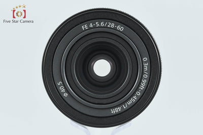 【中古】SONY ソニー FE 28-60mm f/4-5.6 SEL2860