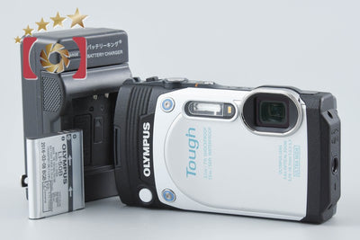 【中古】OLYMPUS オリンパス STYLUS TG-870 Tough ホワイト 防水デジタルカメラ
