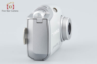 【中古】OLYMPUS オリンパス μ-mini DIGITAL ジュエリーシルバー コンパクトデジタルカメラ