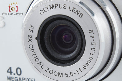 【中古】OLYMPUS オリンパス μ-mini DIGITAL ジュエリーシルバー コンパクトデジタルカメラ