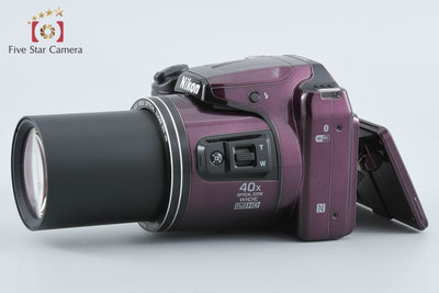 【中古】Nikon ニコン COOLPIX B500 プラム コンパクトデジタルカメラ 元箱付き