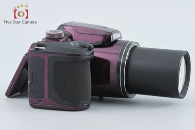 【中古】Nikon ニコン COOLPIX B500 プラム コンパクトデジタルカメラ 元箱付き