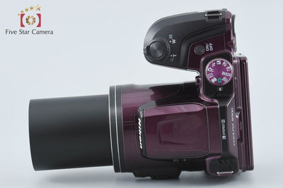 【中古】Nikon ニコン COOLPIX B500 プラム コンパクトデジタルカメラ 元箱付き