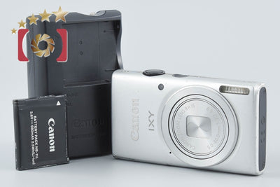 【中古】Canon キヤノン IXY 90F シルバー コンパクトデジタルカメラ