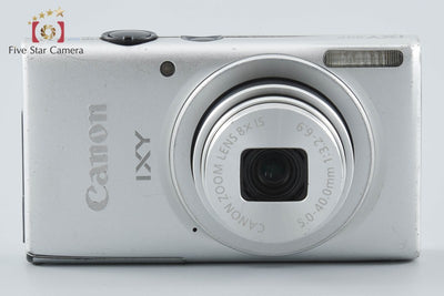 【中古】Canon キヤノン IXY 90F シルバー コンパクトデジタルカメラ