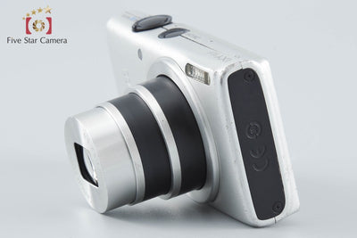 【中古】Canon キヤノン IXY 90F シルバー コンパクトデジタルカメラ