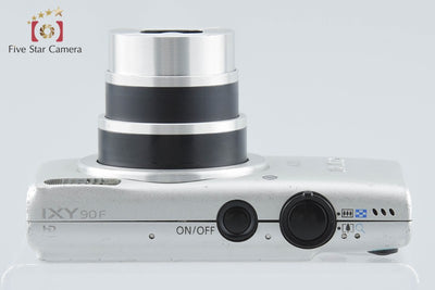 【中古】Canon キヤノン IXY 90F シルバー コンパクトデジタルカメラ