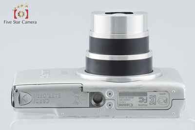 【中古】Canon キヤノン IXY 90F シルバー コンパクトデジタルカメラ