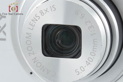 【中古】Canon キヤノン IXY 90F シルバー コンパクトデジタルカメラ