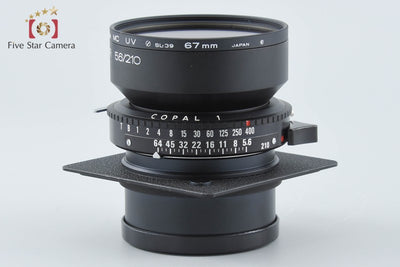 【中古】HORSEMAN ホースマン TOPCOR 210mm f/5.6